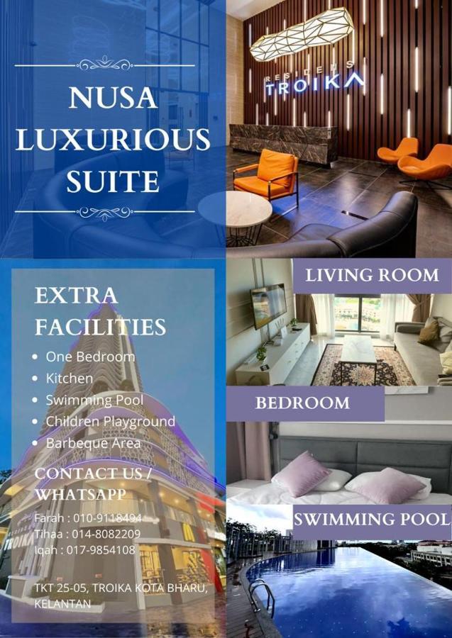 Nusa Luxurious Suite 哥打巴鲁 外观 照片